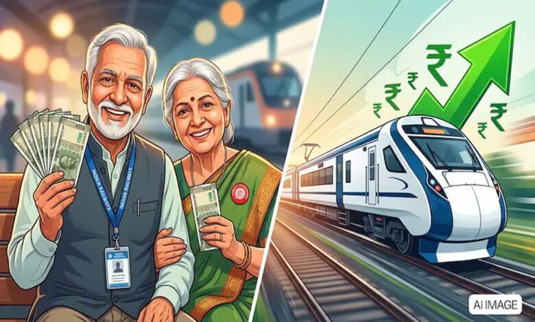 Railway DA Hike: रेलवे कर्मचारियों को बड़ा तोहफा, बढ़ा महंगाई भत्ता; 4 महीने का एरियर भी मिलेगा