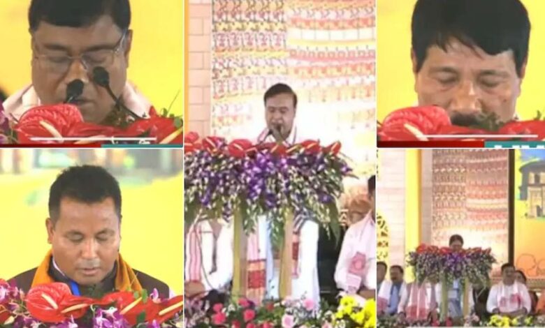 Assam CM Oath Ceremony: हिमंता बिस्वा सरमा ने रचा इतिहास, लगातार दूसरी बार ली असम CM पद की शपथ
